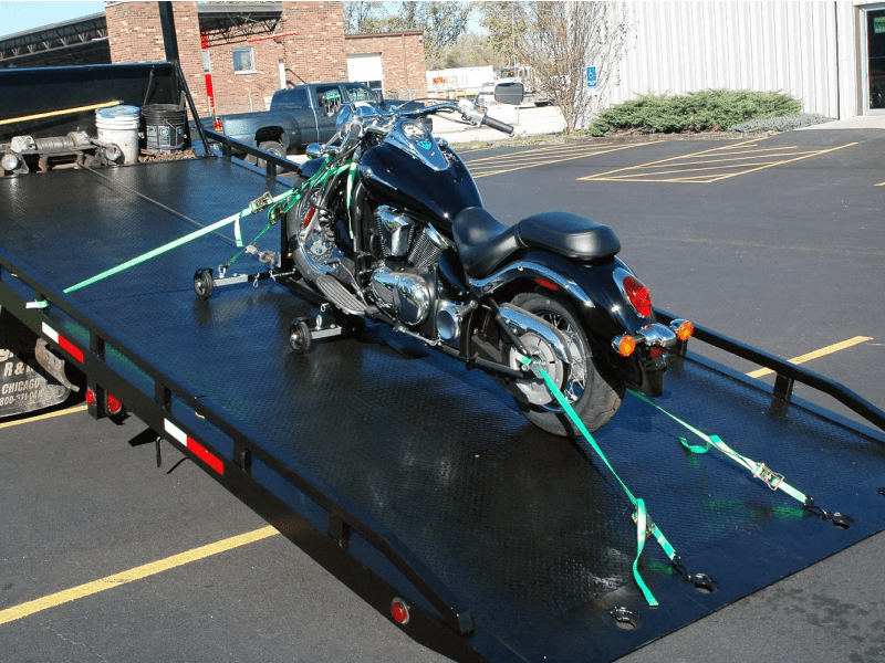 motorcycle towing